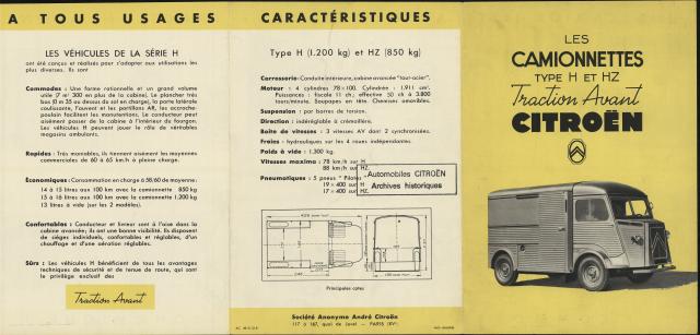 Citroen hotsell hy dimensions